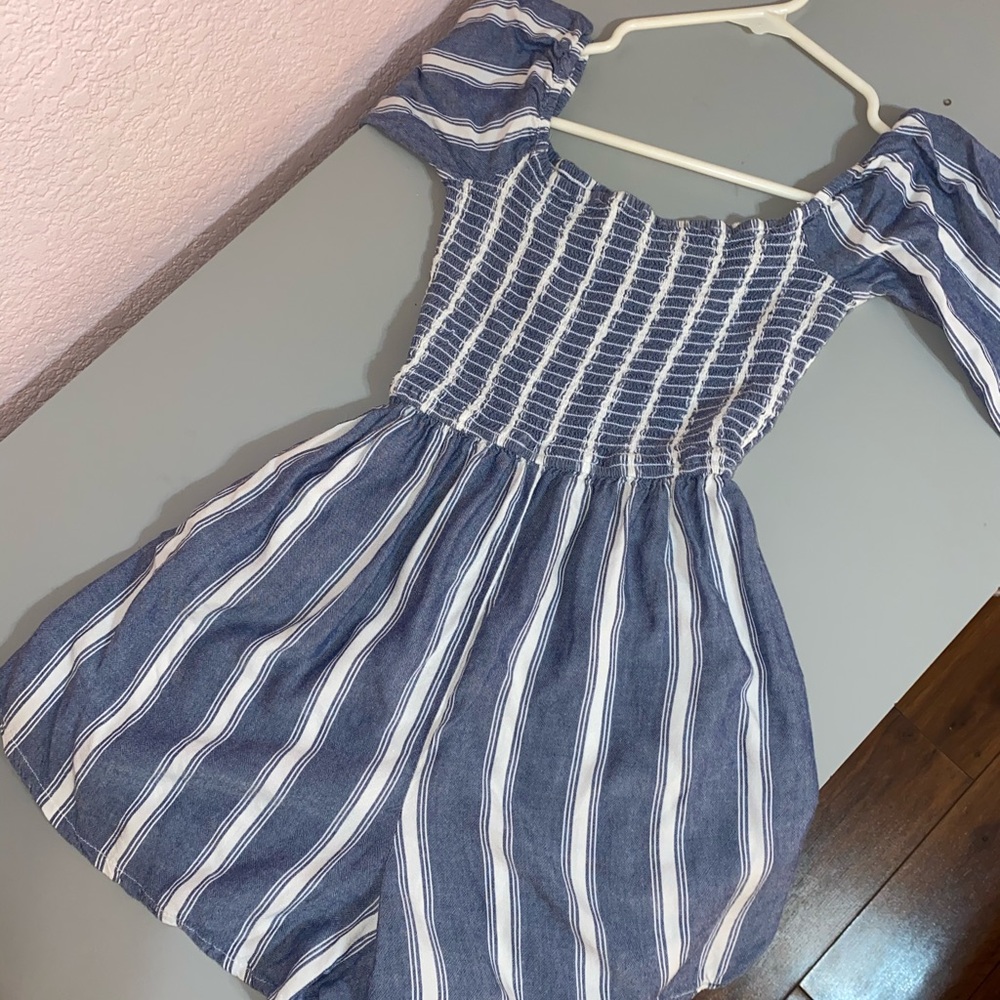 Striped romper